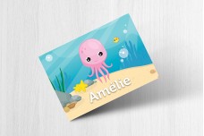 Schattige Onderwater Octopus Schattige Onderwater Octopus